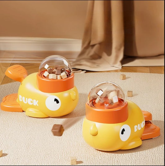 Interactive Duckie Treat Dispenser — Durable Puzzle Toy for Cats & Dogs
