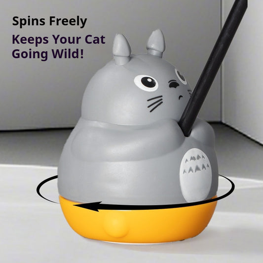360° Spinning Cat Teaser Toy – Hands-Free & Interactive Play