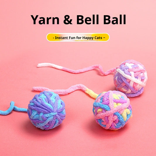 Jingly Yarn Ball for Cats
