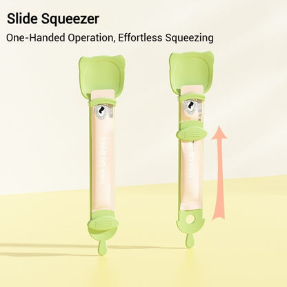 Slide Squeezer Cat Treat Spoon – One-Handed, Mess-Free Feeding Tool