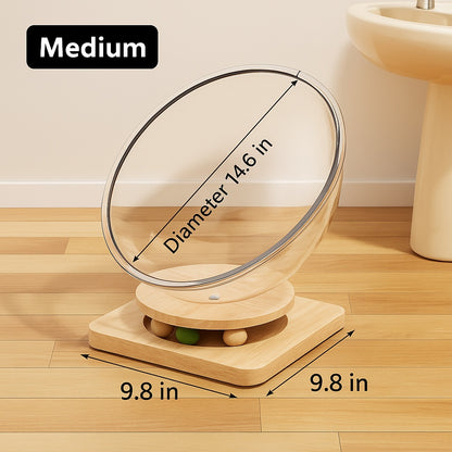 ClearView Cat Capsule – Sleep & Play in One