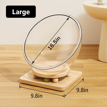 ClearView Cat Capsule – Sleep & Play in One